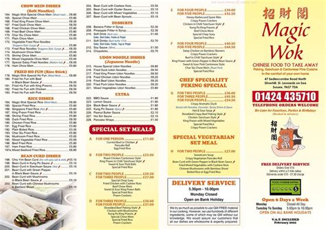 Discovering the Specials at Magic Wok Dahlonega: Limited-Time Offe.